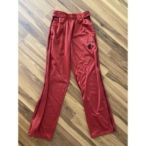 Zipway NBA Youth Basketball Pants Sz Medium Miami Heat Full Zip Sides Boys EUC